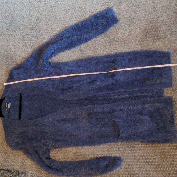 NWOT VENUS Fuzzy Cardigan Size S - Picture 7 of 8